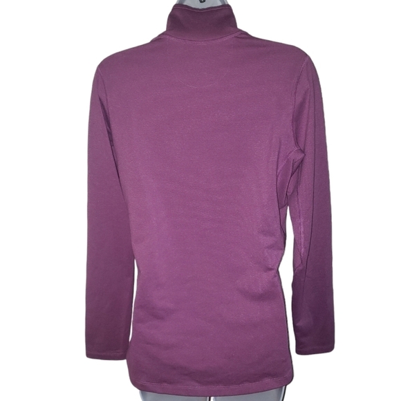 REI Outdoor Hiking Walking Preppy Co-op Quarter-Zip Span Shirt  - Women's - Picture 5 of 7